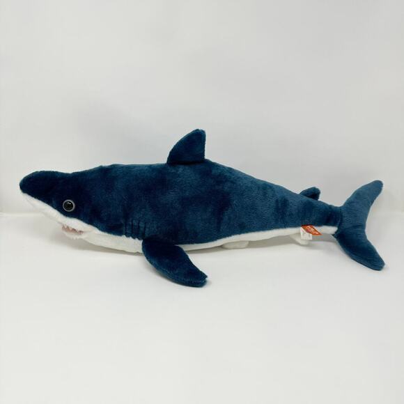 Wild Republic Cuddlekins Maco Shark 24" Plush Realistic Stuffed Animal Toy Blue - Picture 4 of 12